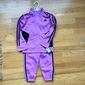 Adorable Adidas Track Set, Size 4